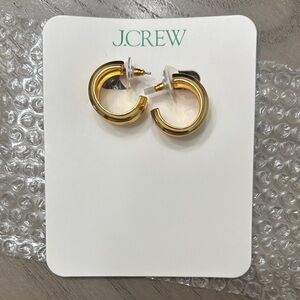 Thick Gold Hoops